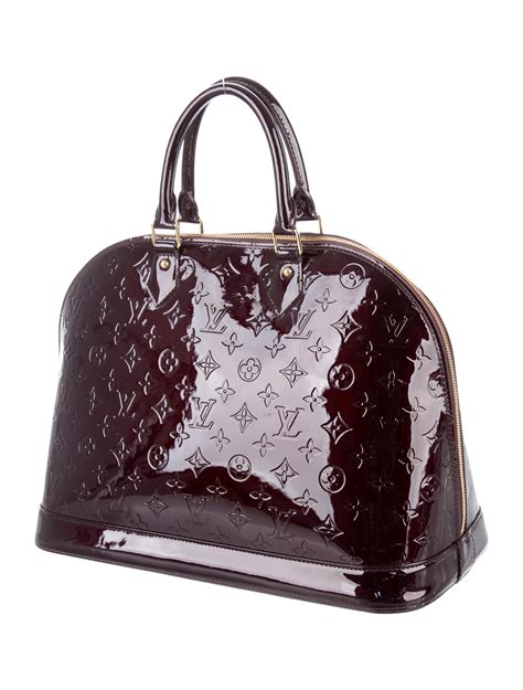 alma louis vuitton vernis|louis vuitton alma gm monogram.